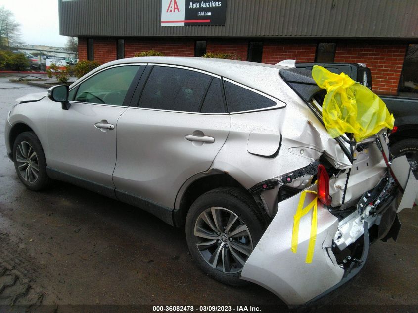 2022 TOYOTA VENZA LE/XLE/LIMITED VIN: JTEAAAAH2NJ118589