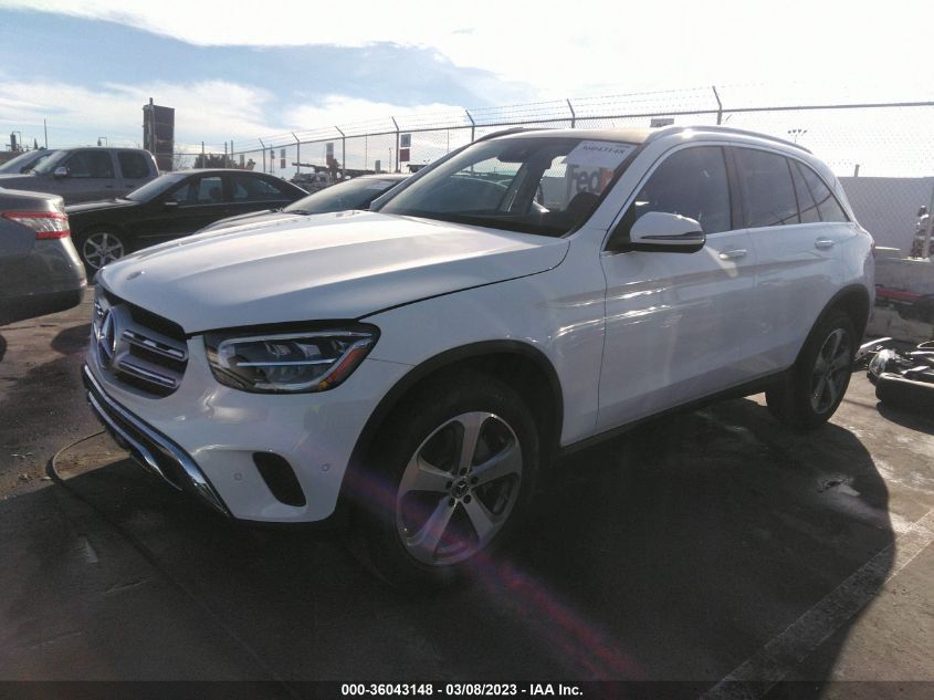 2022 MERCEDES-BENZ GLC GLC 300 VIN: W1N0G8DBXNV396396