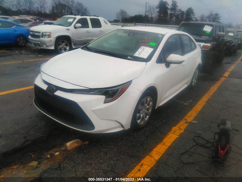2022 TOYOTA COROLLA LE VIN: 5YFEPMAE4NP300611