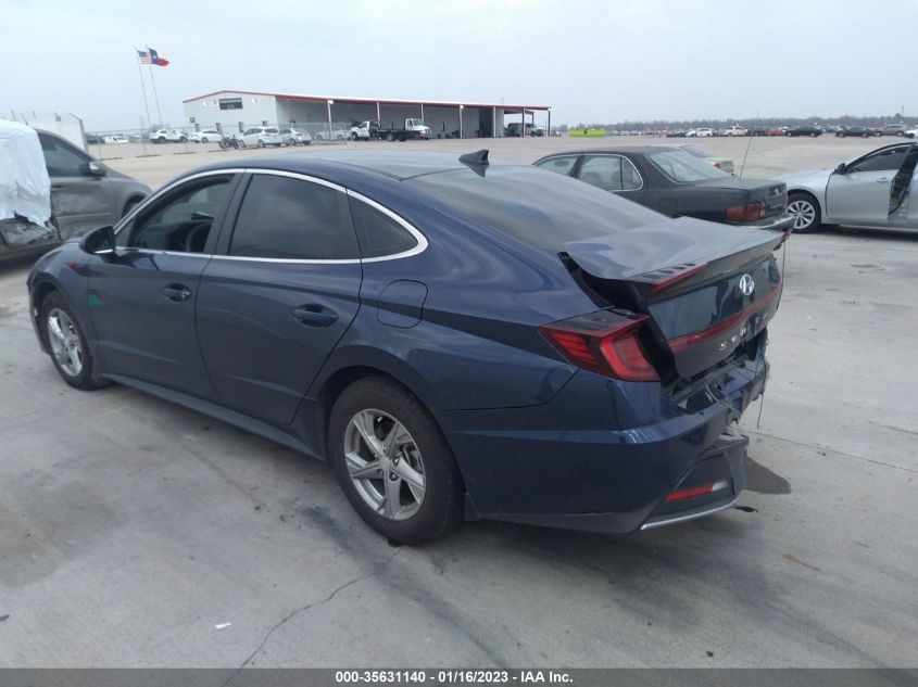 2022 HYUNDAI SONATA SE VIN: 5NPEG4JAXNH141572