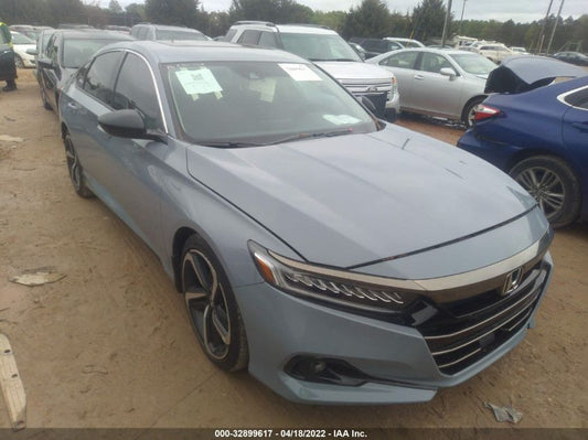 2021 HONDA ACCORD SEDAN SPORT SE VIN: 1HGCV1F42MA096441
