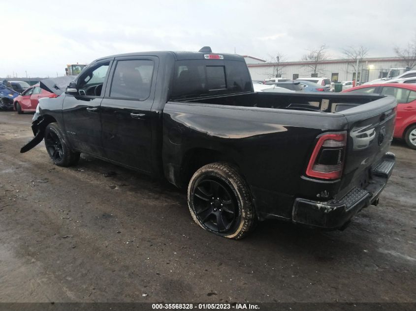 2021 RAM 1500 BIG HORN VIN: 1C6SRFFT4MN621535