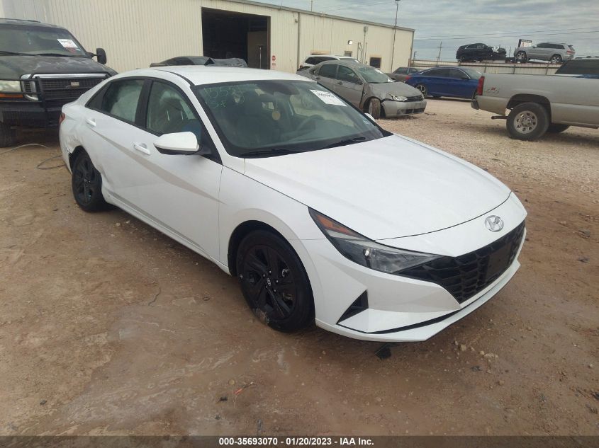 2022 HYUNDAI ELANTRA SEL VIN: 5NPLM4AG6NH054790