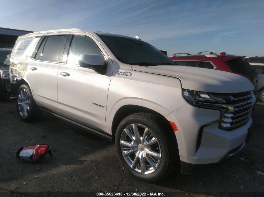 2021 CHEVROLET TAHOE HIGH COUNTRY VIN: 1GNSKTKL3MR180031