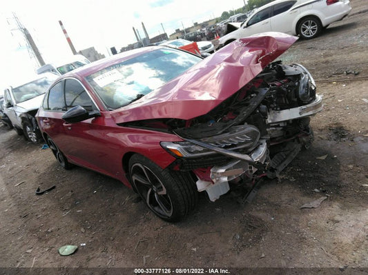 2021 HONDA ACCORD SEDAN SPORT SE VIN: 1HGCV1F44MA058046