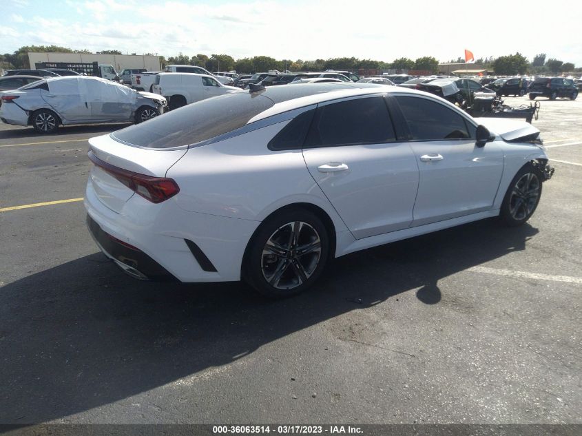 2022 KIA K5 EX VIN: 5XXG34J28NG123340