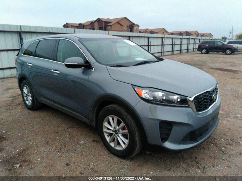 2020 KIA SORENTO LX V6 VIN: 5XYPG4A5XLG613656