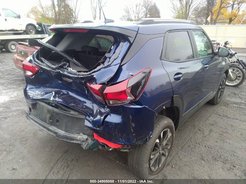 2022 CHEVROLET TRAILBLAZER LT VIN: KL79MRSL1NB134838