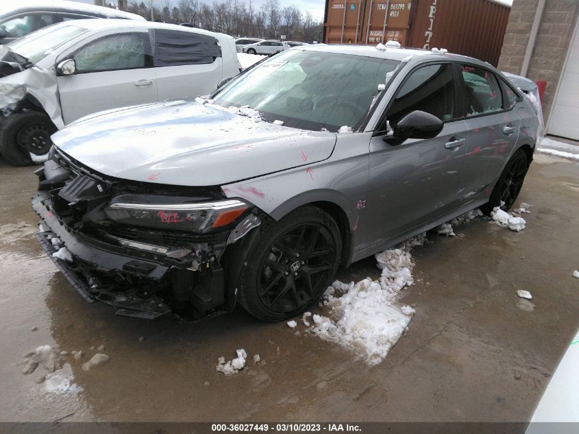 2022 HONDA CIVIC SEDAN SPORT VIN: 2HGFE2F5XNH586897