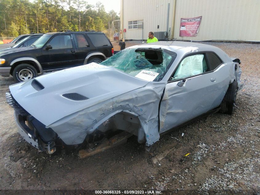 2022 DODGE CHALLENGER R/T SCAT PACK WIDEBODY VIN: 2C3CDZFJ4NH128495