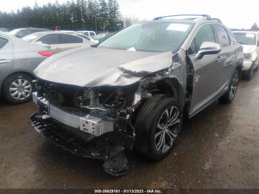 2021 LEXUS RX RX 450H VIN: 2T2HGMDA7MC068411