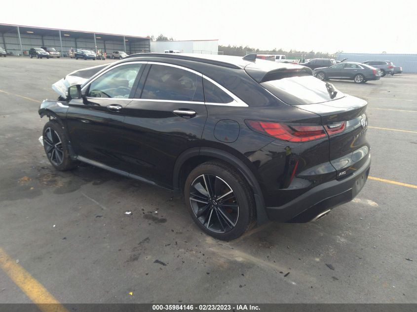 2022 INFINITI QX55 LUXE VIN: 3PCAJ5J33NF103171
