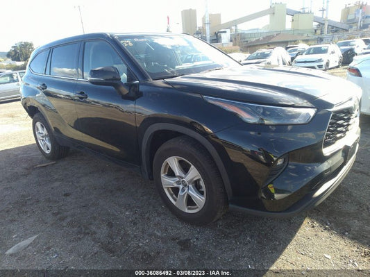 2022 TOYOTA HIGHLANDER LE VIN: 5TDZZRAH2NS139508
