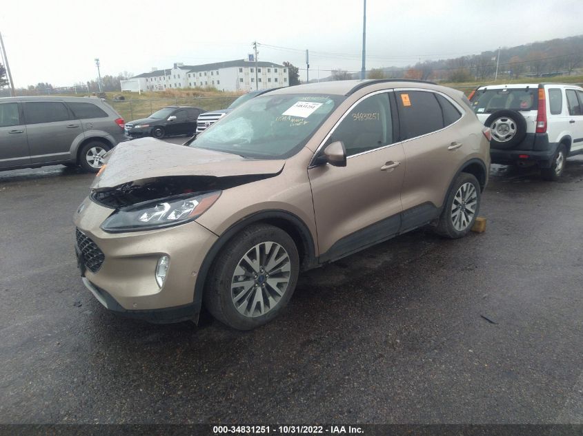 2021 FORD ESCAPE TITANIUM VIN: 1FMCU9J98MUA79026