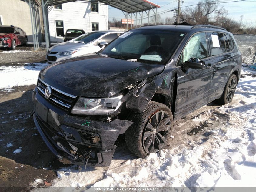 2021 VOLKSWAGEN TIGUAN SE/SE R-LINE BLACK/SEL VIN: 3VV2B7AX5MM087177