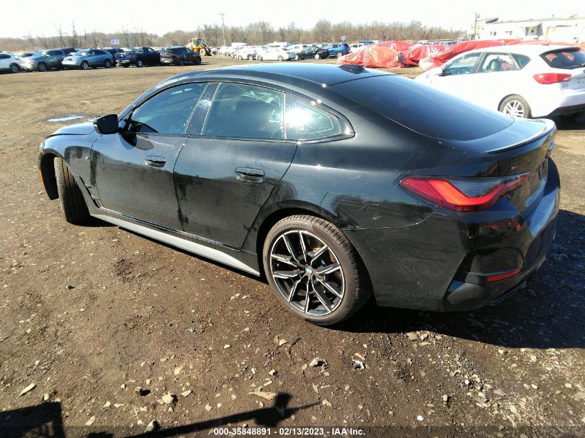 2022 BMW 4 SERIES M440I XDRIVE VIN: WBA13AW05NFM60703