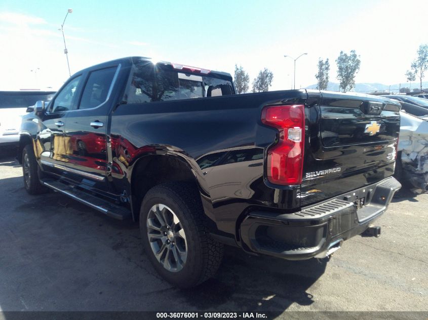 2023 CHEVROLET SILVERADO 1500 HIGH COUNTRY VIN: 2GCUDJED3P1115651