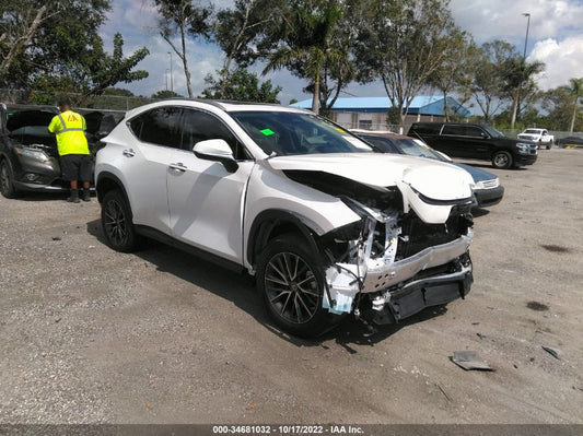 2022 LEXUS NX NX 350 PREMIUM VIN: 2T2GGCEZXNC012863