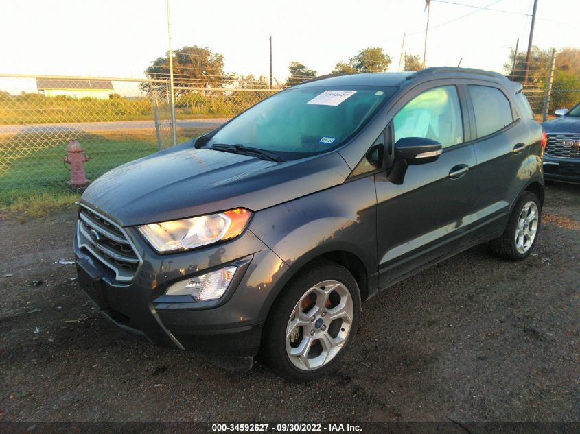 2021 FORD ECOSPORT SE VIN: MAJ3S2GE7MC454163