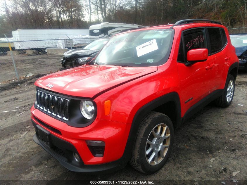 2020 JEEP RENEGADE LATITUDE VIN: ZACNJBBB9LPL11774