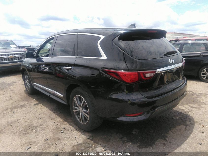 2020 INFINITI QX60 PURE VIN: 5N1DL0MN5LC529277