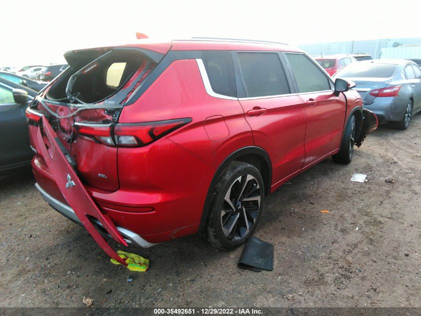 2022 MITSUBISHI OUTLANDER SEL VIN: JA4J4VA89NZ071026