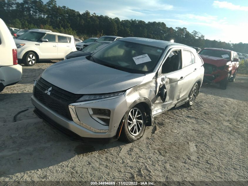 2022 MITSUBISHI ECLIPSE CROSS ES VIN: JA4ASUAA0NZ055168