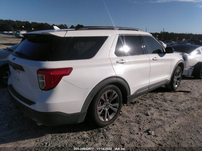 2022 FORD EXPLORER XLT VIN: 1FMSK7DH1NGA70659