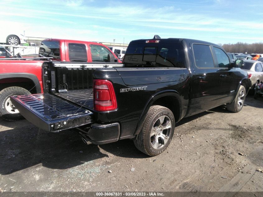 2022 RAM 1500 LARAMIE VIN: 1C6SRFJT3NN381662