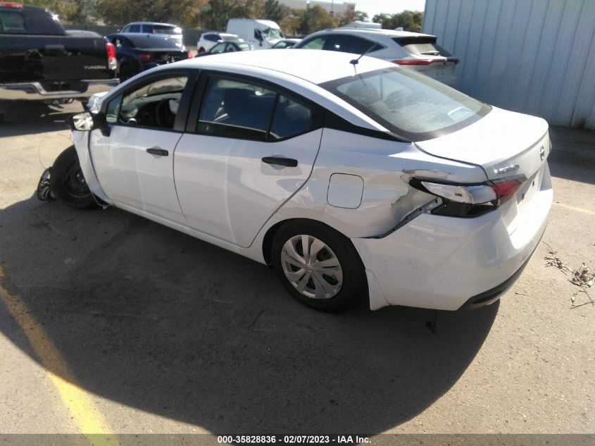 2022 NISSAN VERSA S VIN: 3N1CN8DV9NL839404