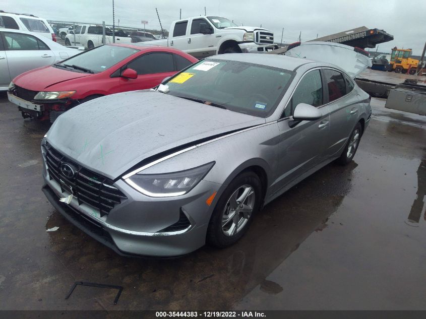 2022 HYUNDAI SONATA SE VIN: 5NPEG4JAXNH143807