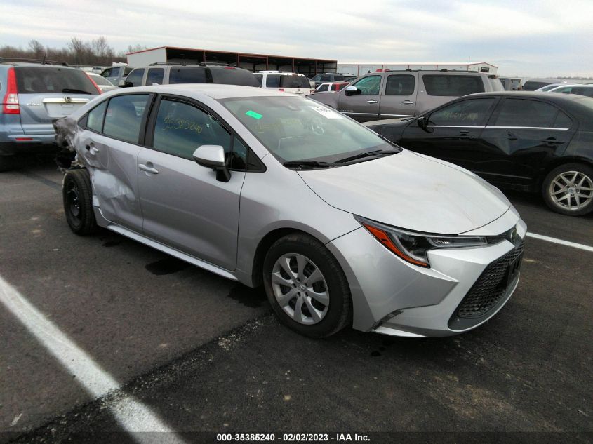 2021 TOYOTA COROLLA LE VIN: 5YFEPMAE9MP236516