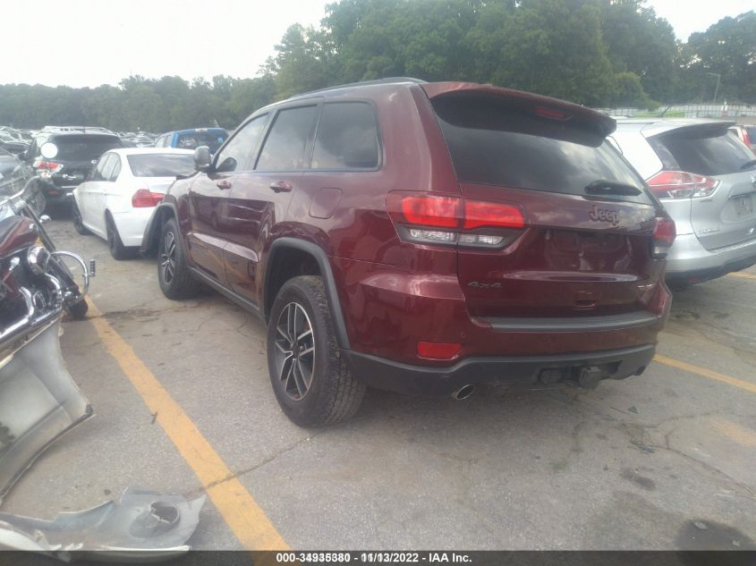 2020 JEEP GRAND CHEROKEE TRAILHAWK VIN: 1C4RJFLG7LC282995