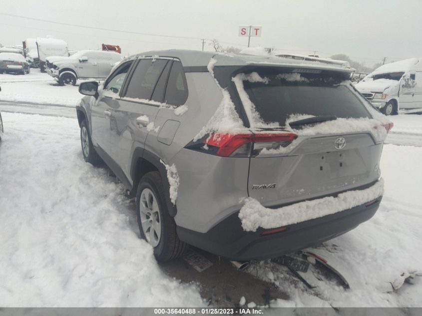 2022 TOYOTA RAV4 LE VIN: 2T3G1RFV2NW275116