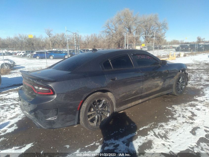 2022 DODGE CHARGER GT VIN: 2C3CDXMG8NH167330