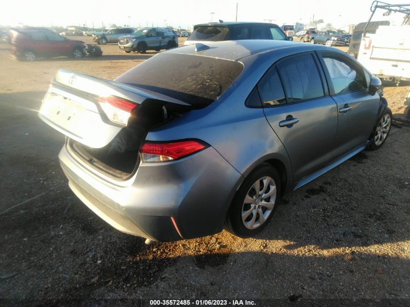 2022 TOYOTA COROLLA LE VIN: 5YFEPMAE3NP288306