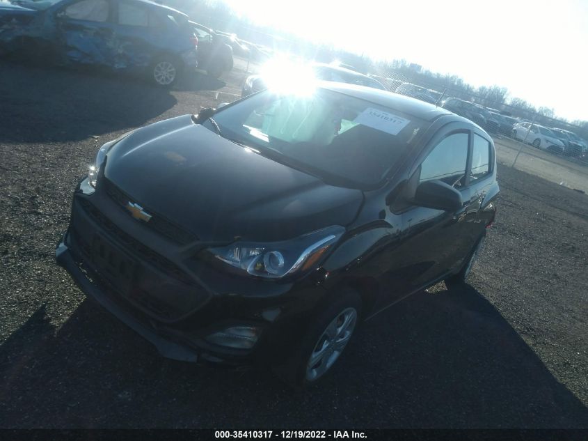 2020 CHEVROLET SPARK LS VIN: KL8CB6SA6LC446648