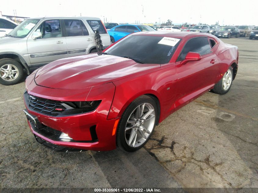 2022 CHEVROLET CAMARO 1LT VIN: 1G1FB1RX1N0123686