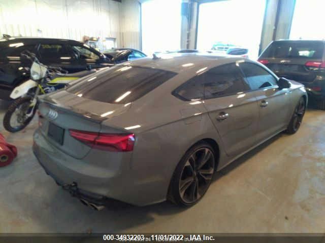 2021 AUDI S5 SPORTBACK PREMIUM PLUS VIN: WAUC4CF54MA003342