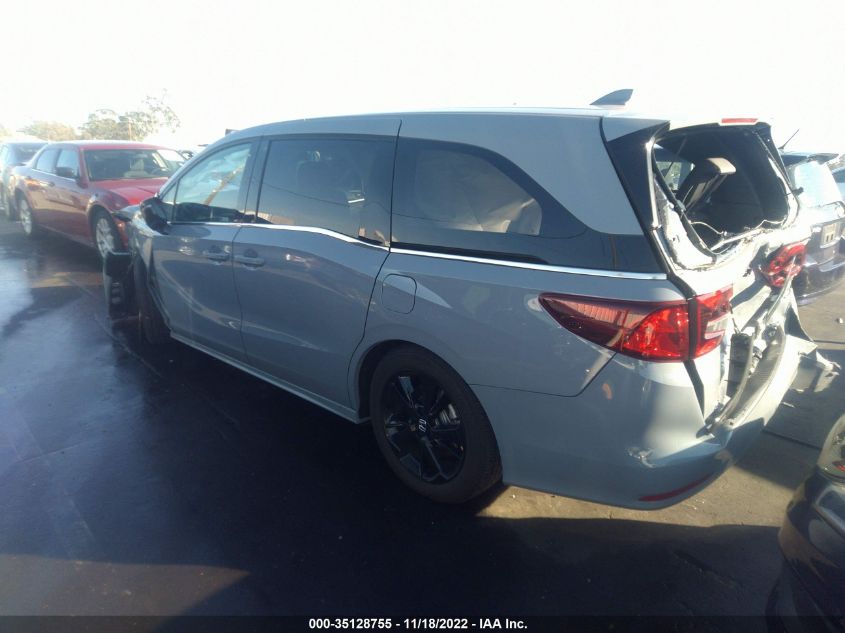 2023 HONDA ODYSSEY SPORT VIN: 5FNRL6H70PB008369