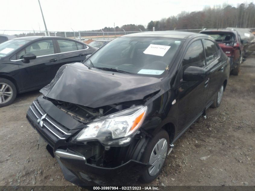 2022 MITSUBISHI MIRAGE G4 ES/LE/BLACK EDITION VIN: ML32FUFJ3NHF06452