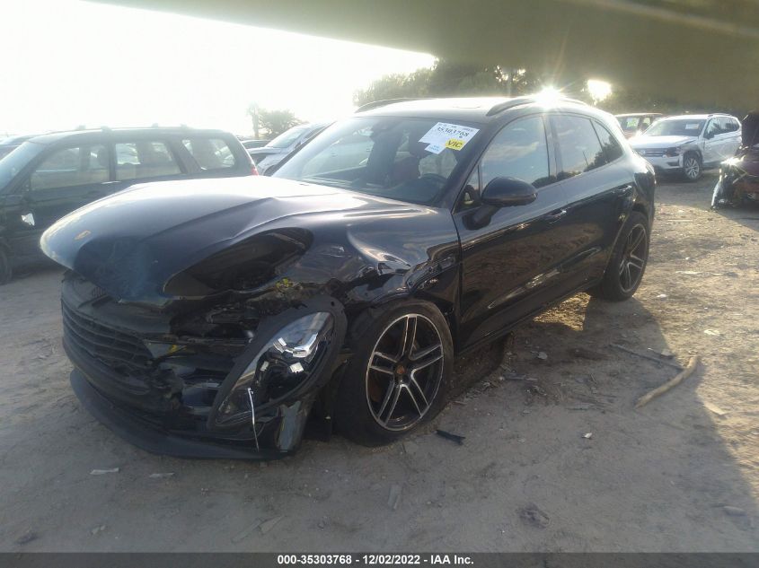 2021 PORSCHE MACAN VIN: WP1AA2A54MLB05697