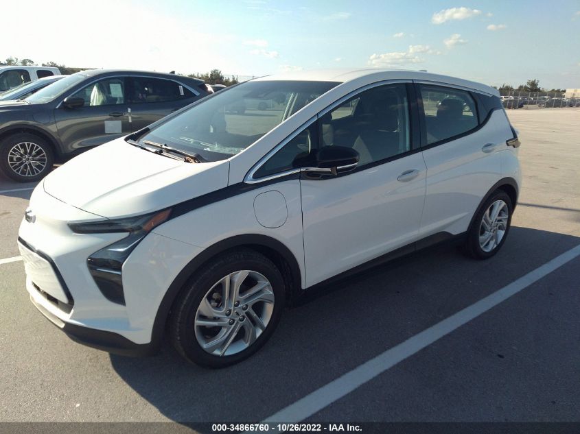 2022 CHEVROLET BOLT EV 1LT VIN: 1G1FW6S09N4124480