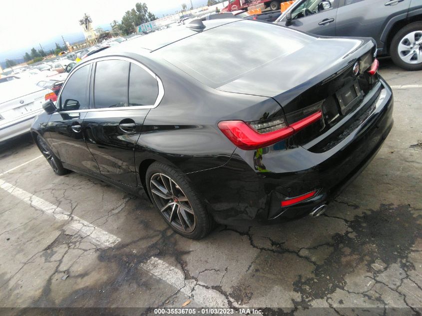 2021 BMW 3 SERIES 330I VIN: 3MW5R1J09M8B90194