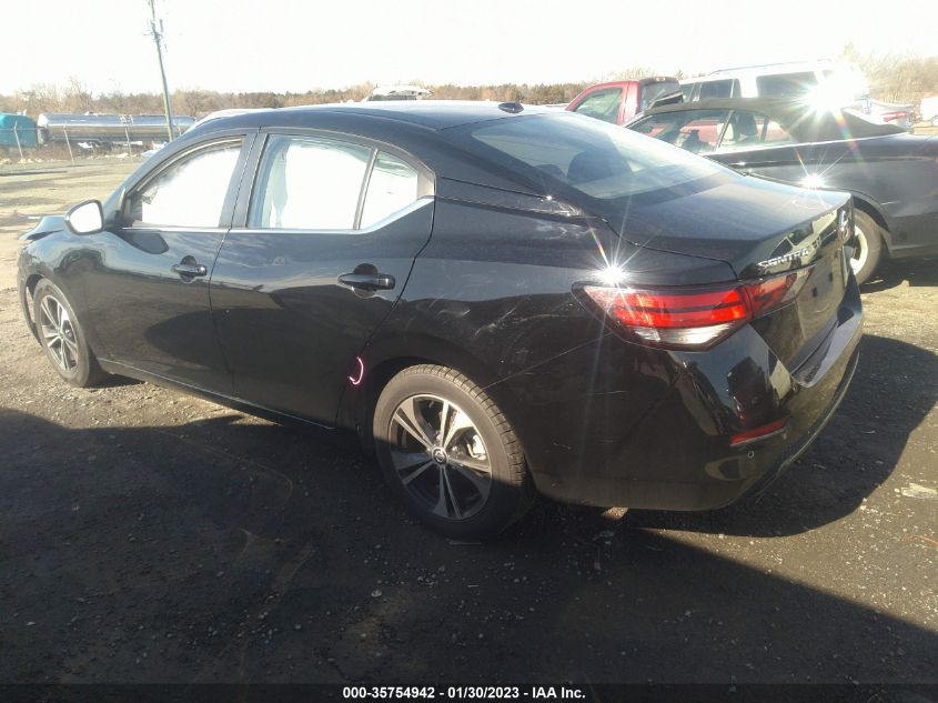 2022 NISSAN SENTRA SV VIN: 3N1AB8CV2NY258539