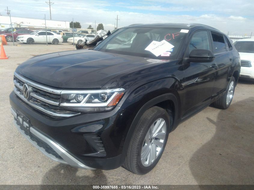 2023 VOLKSWAGEN ATLAS CROSS SPORT 2.0T SE W/TECHNOLOGY VIN: 1V2WC2CA9PC201274