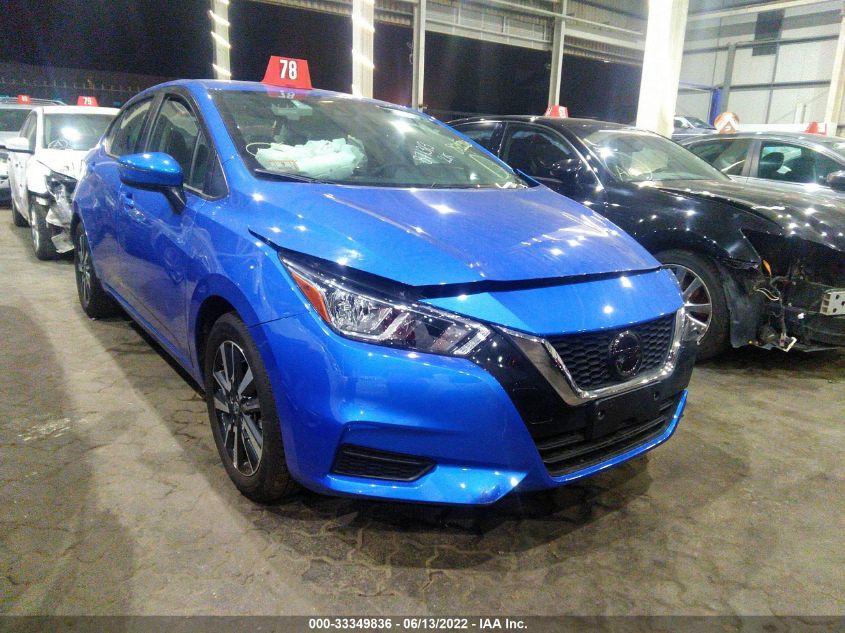 2021 NISSAN VERSA SV VIN: 001CN8EV5ML871313