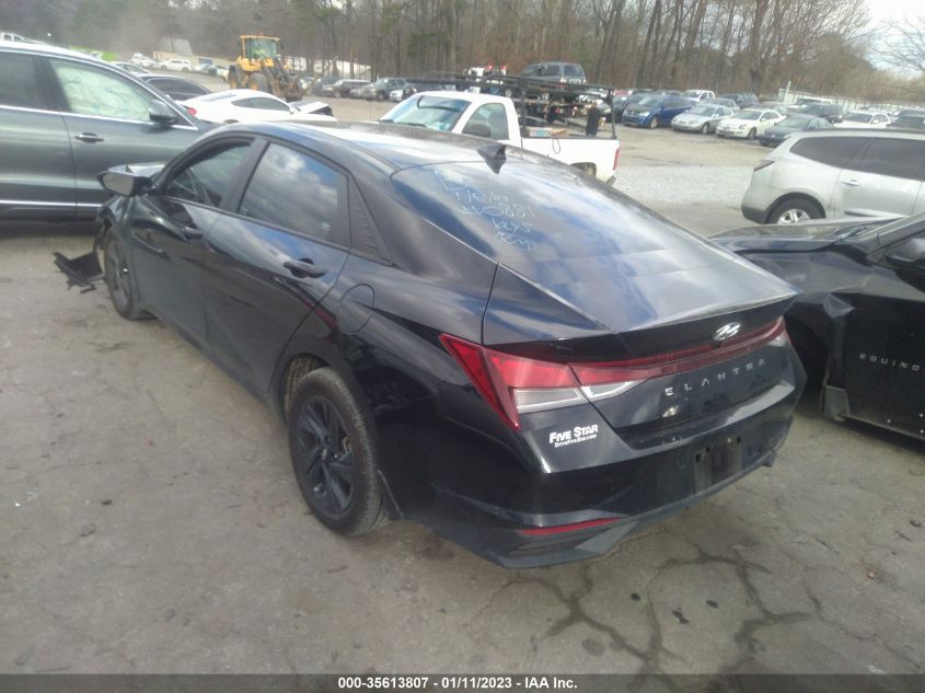 2022 HYUNDAI ELANTRA SEL VIN: KMHLM4AG6NU310881
