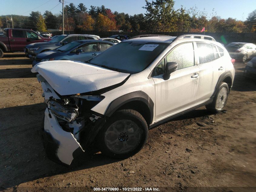 2022 SUBARU CROSSTREK SPORT VIN: JF2GTHRCXNH276617