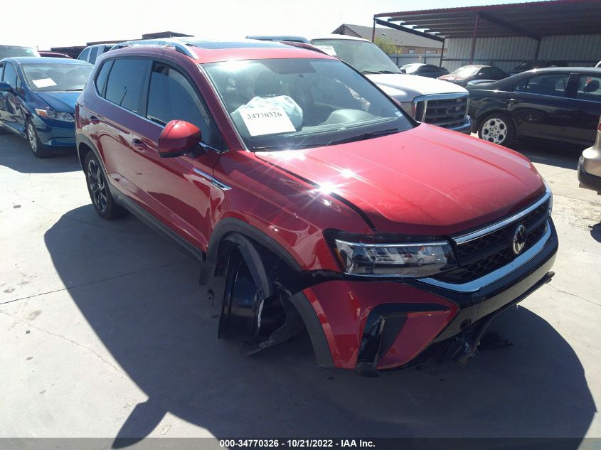 2022 VOLKSWAGEN TAOS SE VIN: 3VVTX7B24NM066721